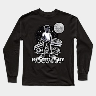 Lowrider Boy - Vintage Classic American Muscle Car - Hot Rod and Rat Rod Rockabilly Retro Collection Long Sleeve T-Shirt